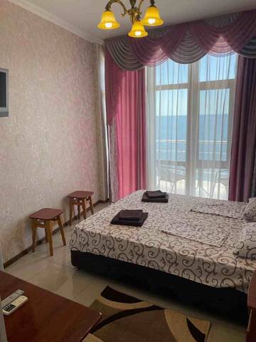 Двухместный номер с видом на море в Гостинице Ostrovok Hotel
